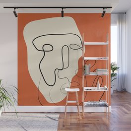 Abstract Portrait 7 Wall Mural