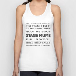 Stage Mums Quotes Unisex Tank Top