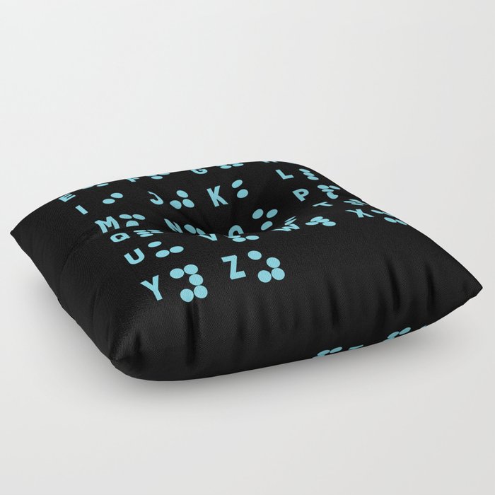 Impaired Letters Awareness Dots Braille Floor Pillow