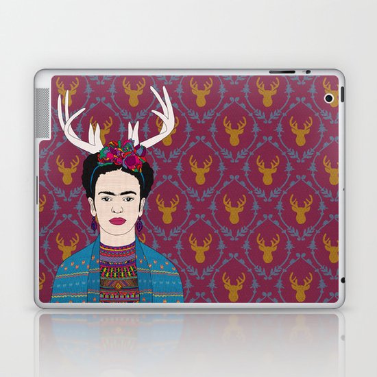 DEER FRIDA Laptop & iPad Skin