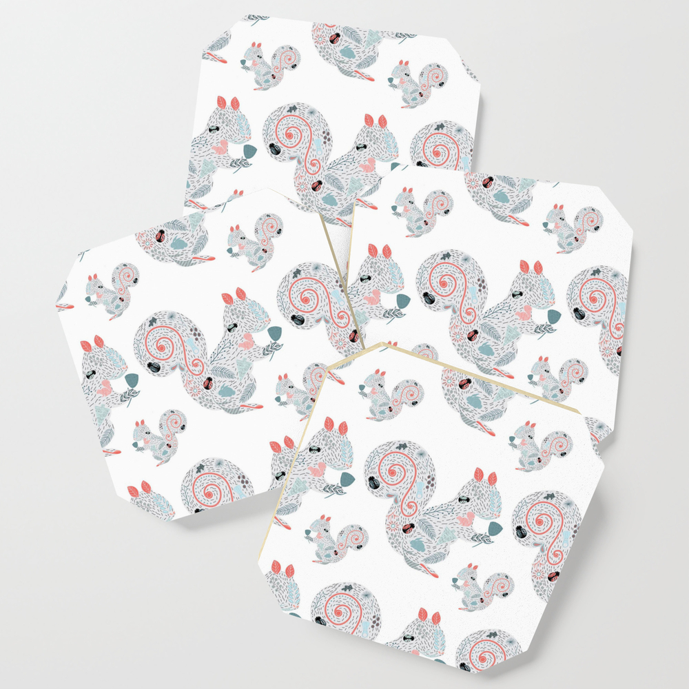 Squirrelly Coasters by boandme