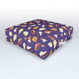 Lots Of Pie Outdoor Floor Cushion