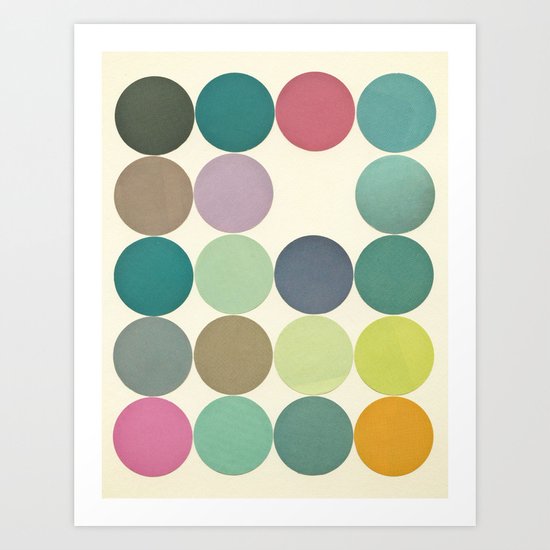 Circles I Art Print