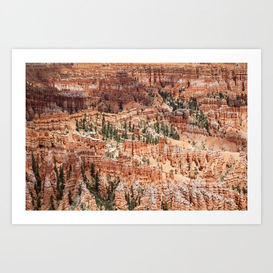 Hoodoos, Bryce Canyon Art Print
