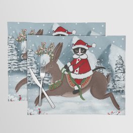Santa Claws and the Jackalope Placemat