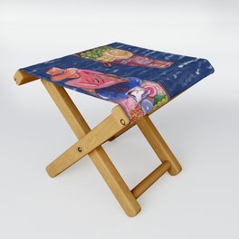 Floating Market Friends Folding Stool