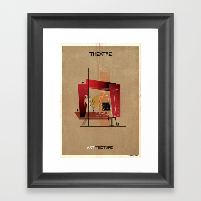 04_Theatre_ARTitecture Framed Art Print