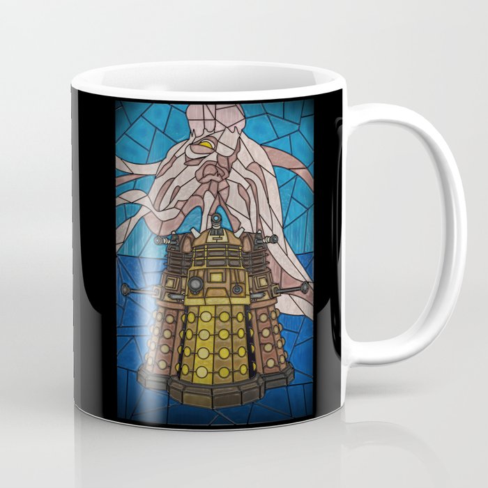 Dalek stained glass Coffee Mug