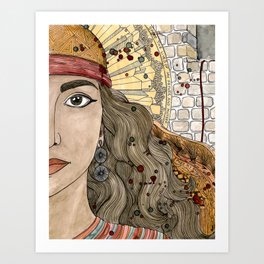Rahab Art Print