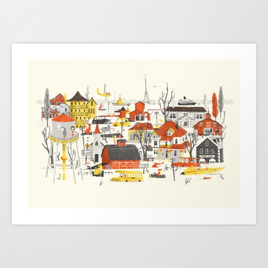Global Warming Art Print