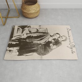 Bonnie and Clyde Rug