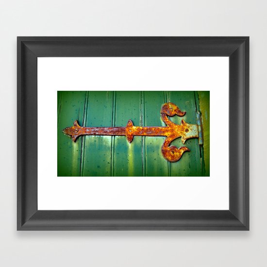 Church Hinge Framed Art Print