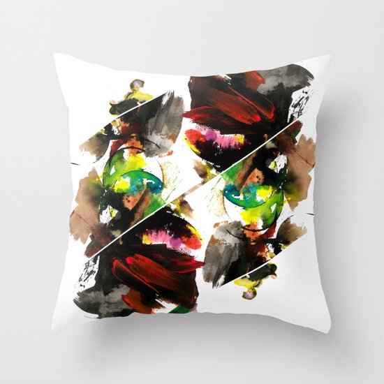color study 1 Throw Pillow