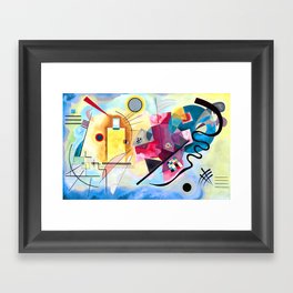 Wassily Kandinsky - Yellow Red Blue Framed Art Print