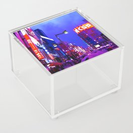 Tokyo City Bright Night Acrylic Box