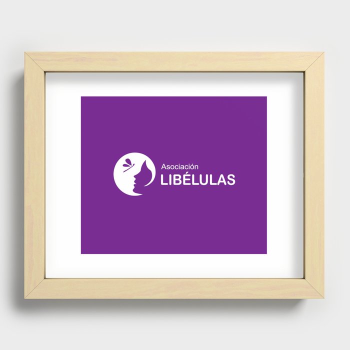 Libélulosas Recessed Framed Print