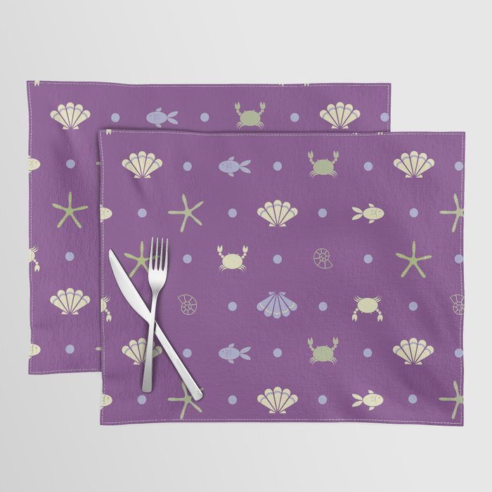 Under the sea (Purple) Placemat
