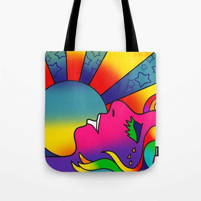 peter max inspired Tote Bag