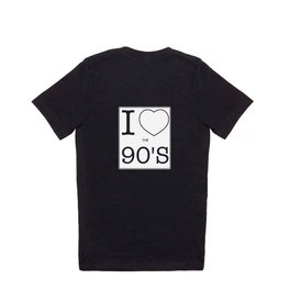 I Love the 90's; Retro design 1990s Party T Shirt