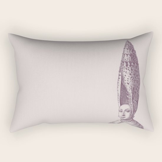 Haute Coiffure /#4 Rectangular Pillow