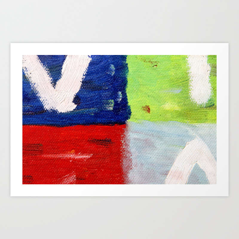 Viva La Vida Bright Art Print By Iamdee Society6