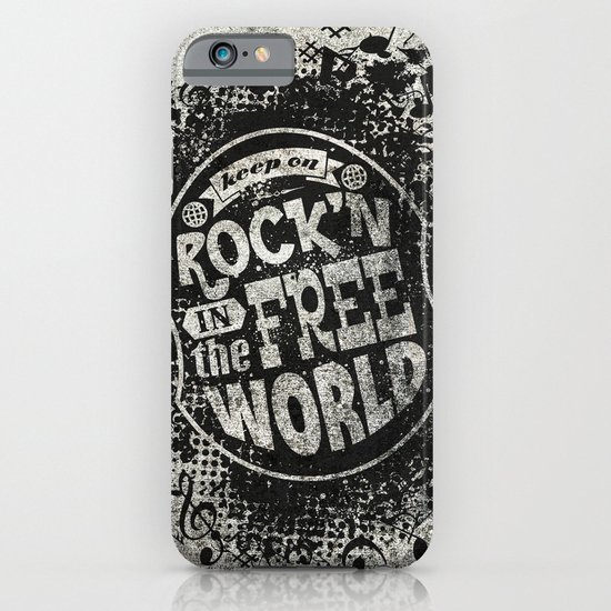Keep On Rock'n! iPhone & iPod Case