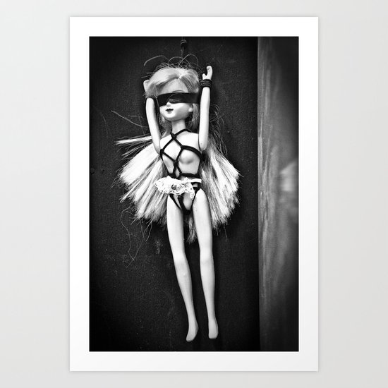 Bondage Barbie Art Print