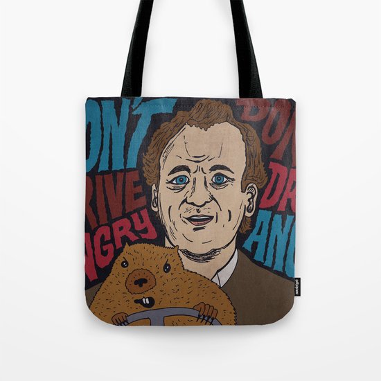 Don't Drive Angry Tote Bag