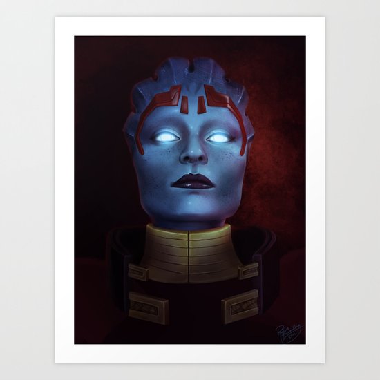 Mass Effect: Samara Art Print