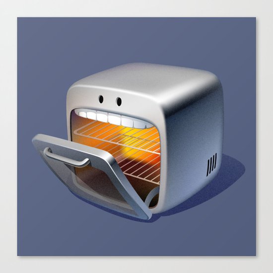 Oven Canvas Print