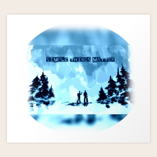 Simple Things Art Print