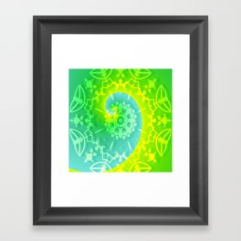 Groovy Wave Framed Art Print