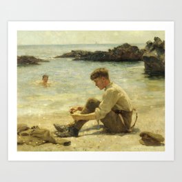 Henry Scott Tuke - Boys Bathing Art Print