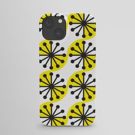 Geometric Pattern 142 (Yellow dandelion) iPhone Case
