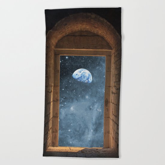 DOOR TO THE UNIVERSE Beach Towel