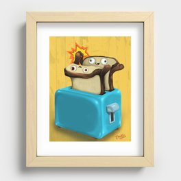 High Five Toast Recessed Framed Print