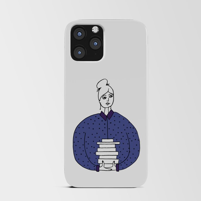 Life is better with books iPhone Card Case