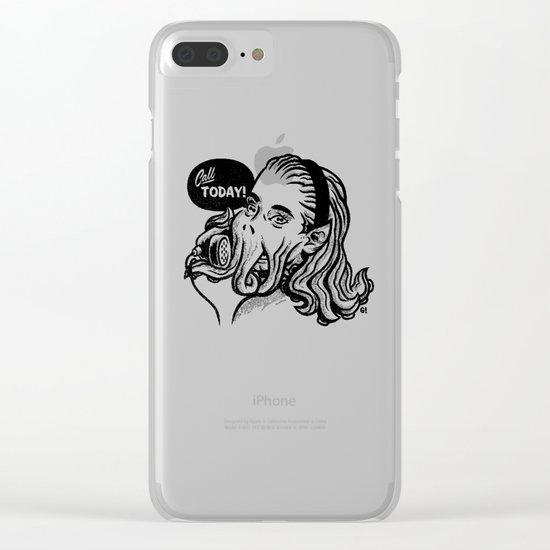 Callthulhu Clear iPhone Case