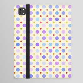 Colorful Polka Dots iPad Folio Case