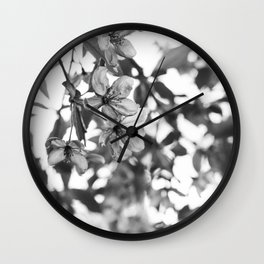 Nature's Glass Wall Clock