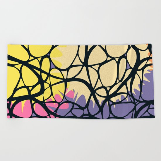 Smoker's Morning Beach Towel