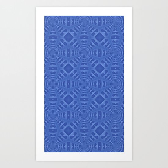 Blue One Art Print