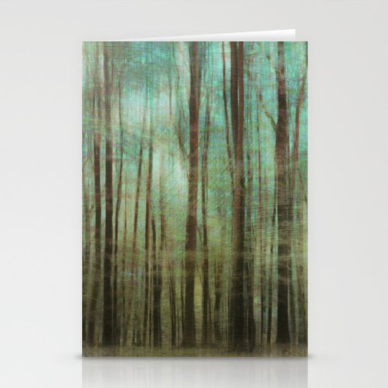 mystic forest Stationery Cards