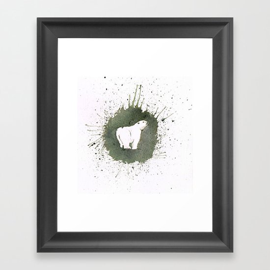 PolarBear Framed Art Print