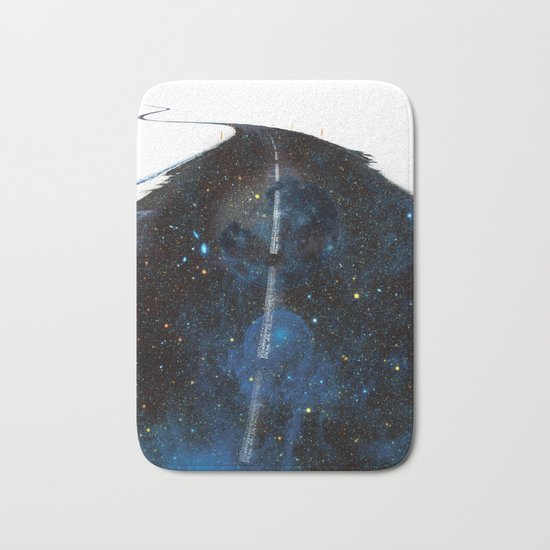 Galaxy Road Bath Mat
