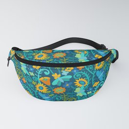 Colourful forest pattern Fanny Pack