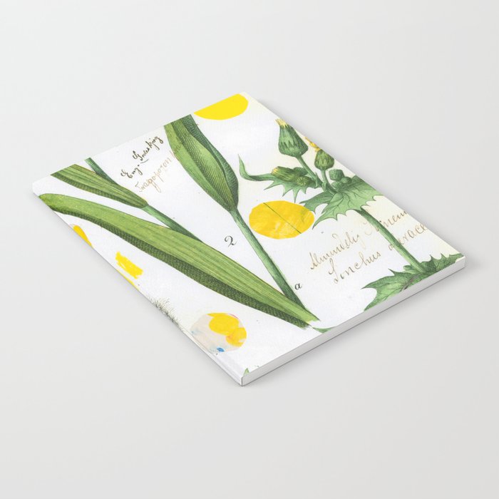 Botanical Series: Yellow Dandelion Notebook