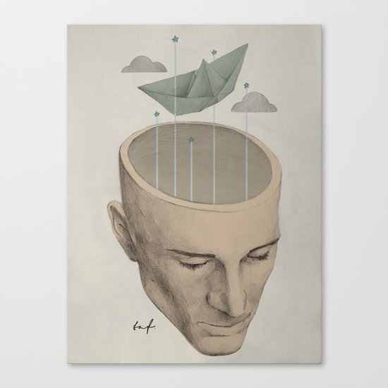 Paper Dreams Canvas Print
