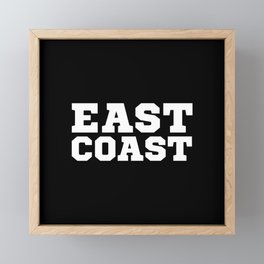 East Coast Framed Mini Art Print