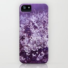 The purple moss iPhone Case